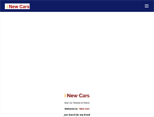 Tablet Screenshot of inewcars.com